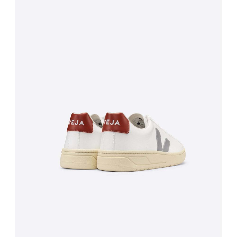 Veja URCA CWL OXFORD-GREY Tenisky Damske White/Red | SK 632TCE